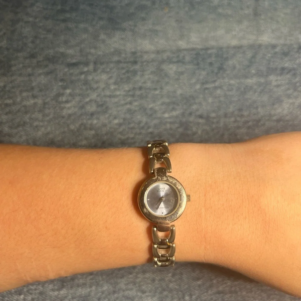 Vintage Anne Klein Silver Women's Watch